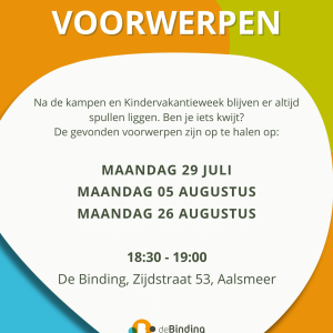 Gevonden Voorwerpen 2024